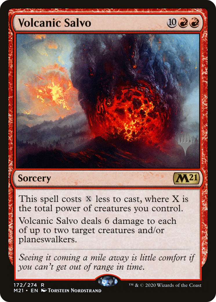 Volcanic Salvo Card Image