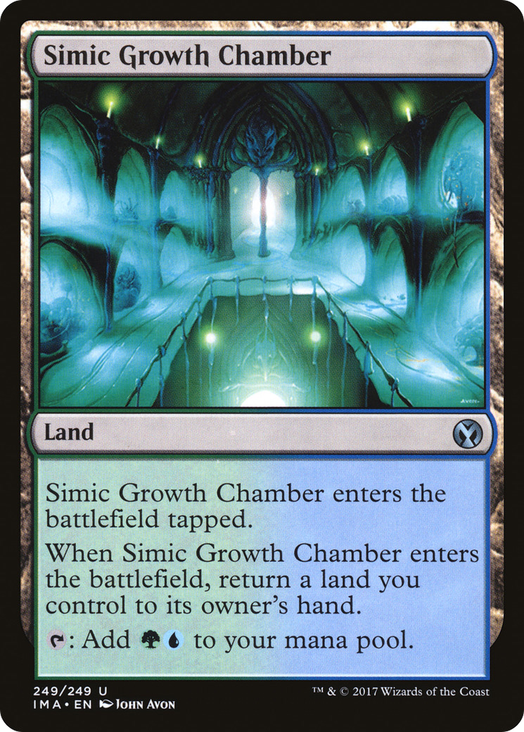 Simic Growth Chamber Card Image