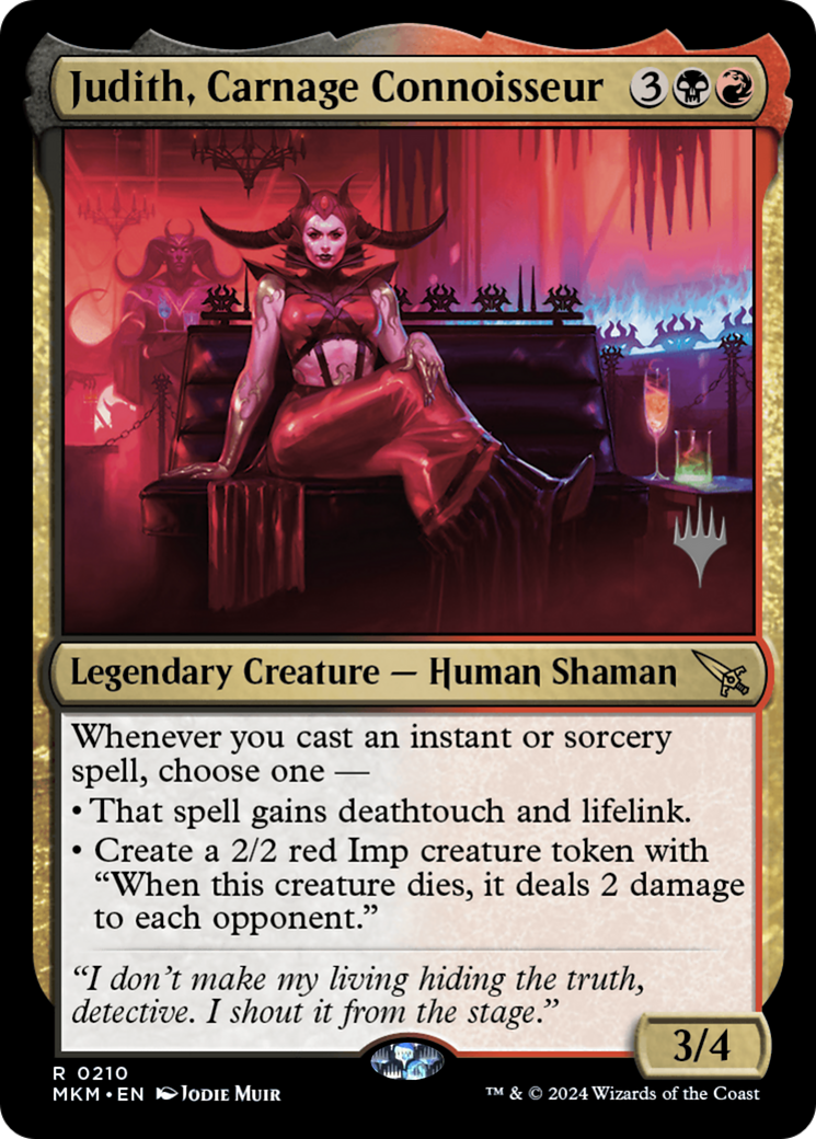 Judith, Carnage Connoisseur Card Image