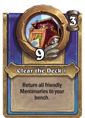 Clear the Deck {0} Card Image