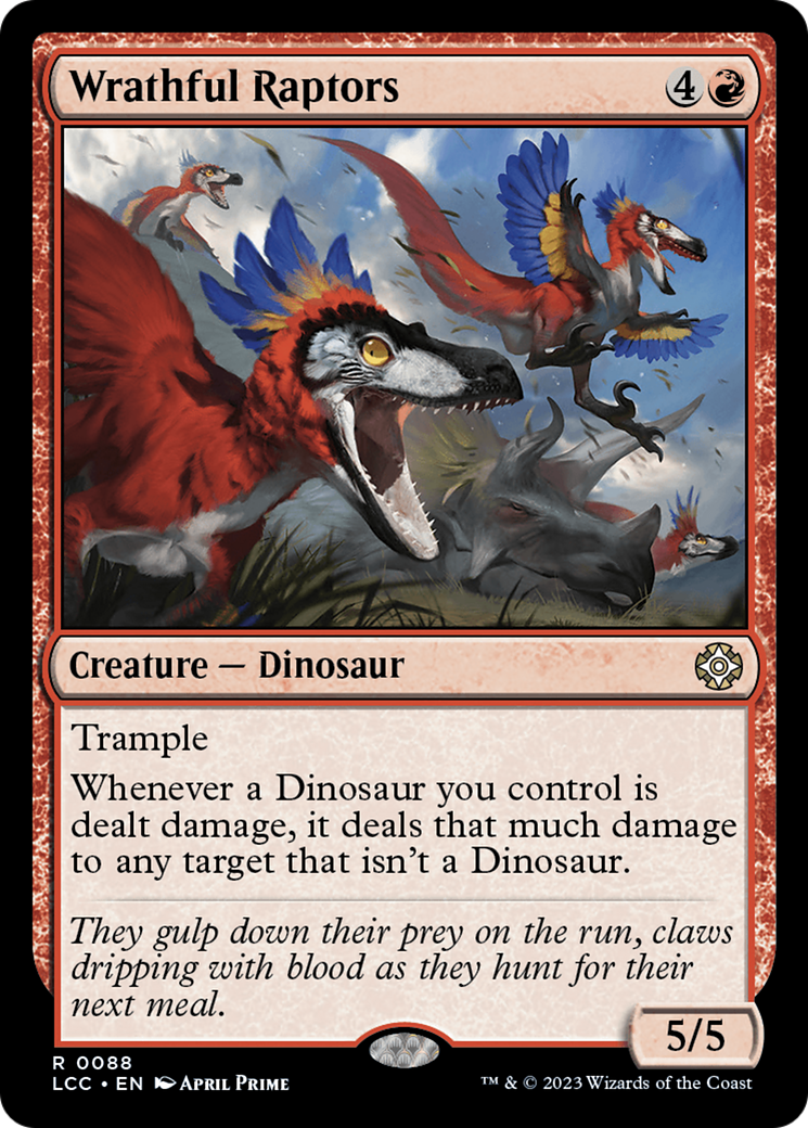 Wrathful Raptors Card Image
