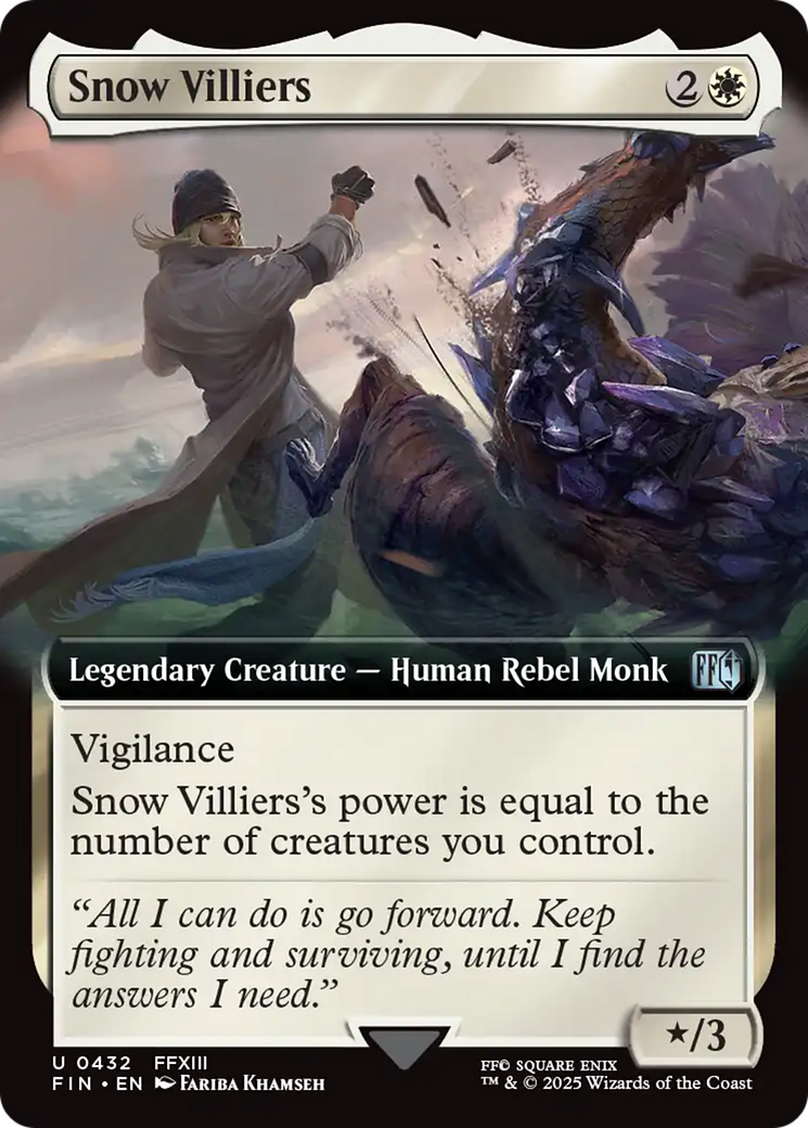 Snow Villiers Card Image
