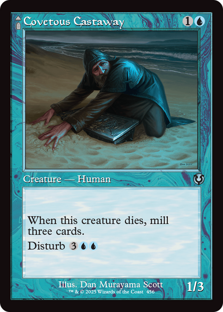 Covetous Castaway // Ghostly Castigator Card Image