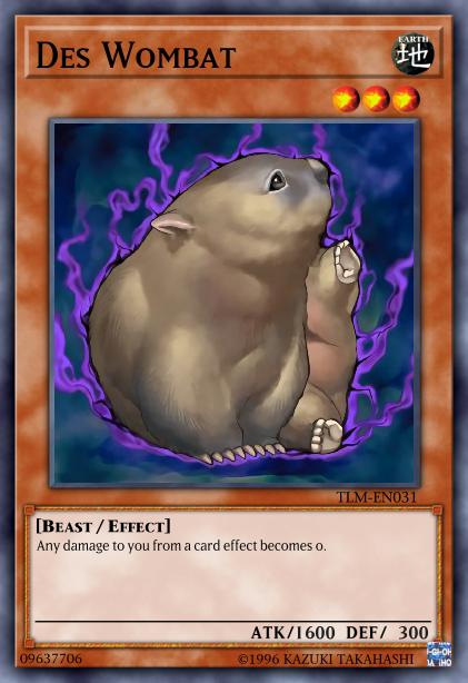 Des Wombat Card Image