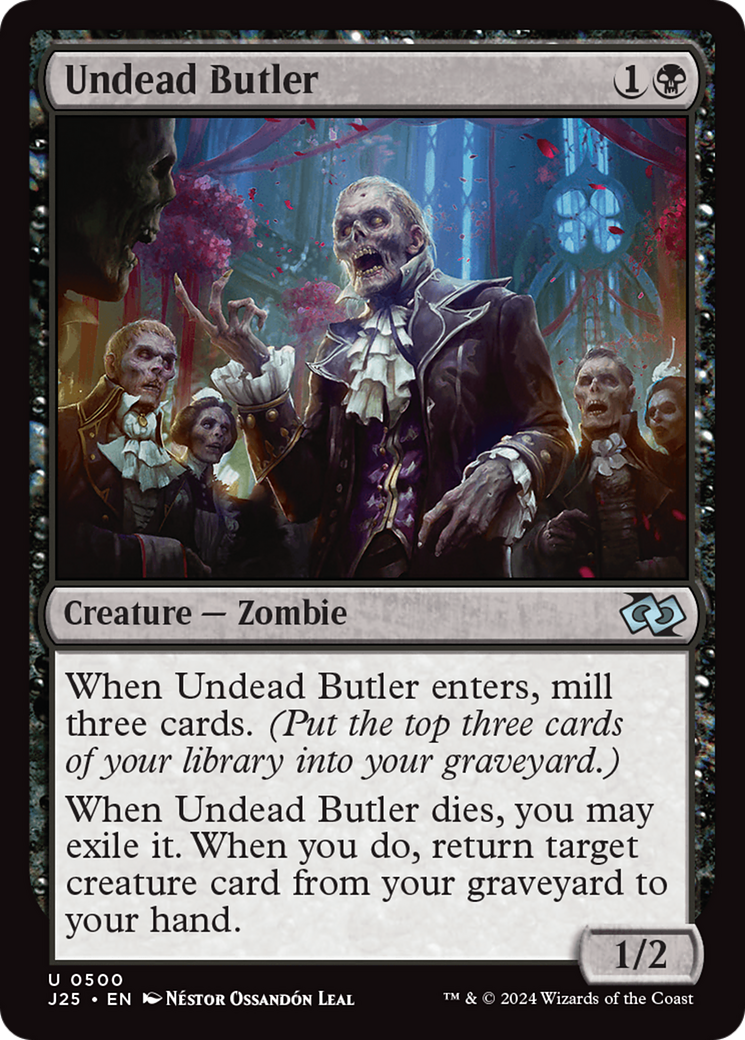 Undead Butler Card Image