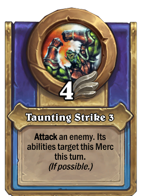 Taunting Strike 3 Card Image