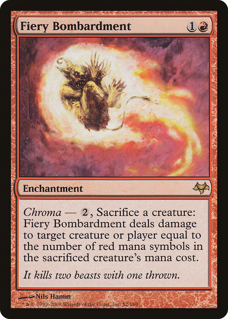 Fiery Bombardment Card Image