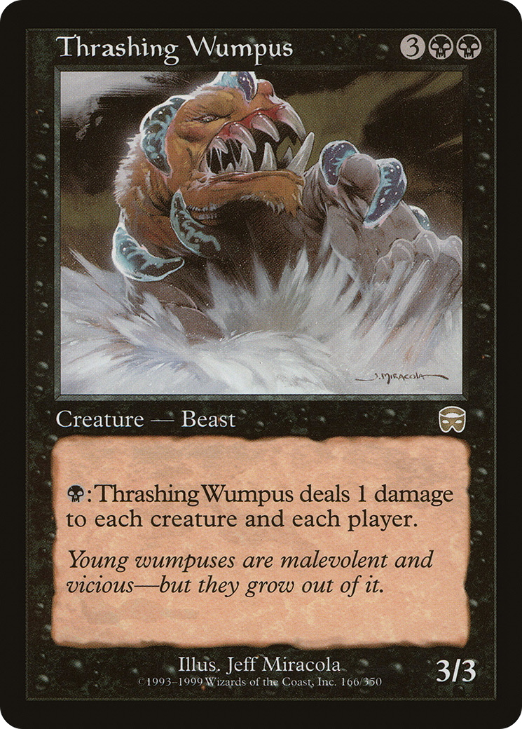 Thrashing Wumpus Card Image