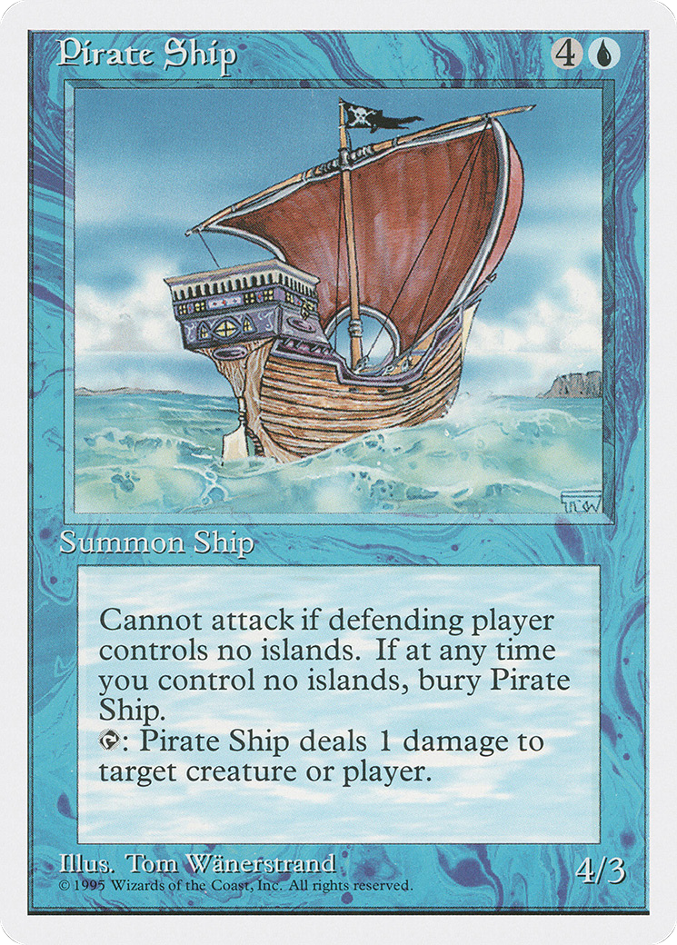 Pirate Ship Card Image