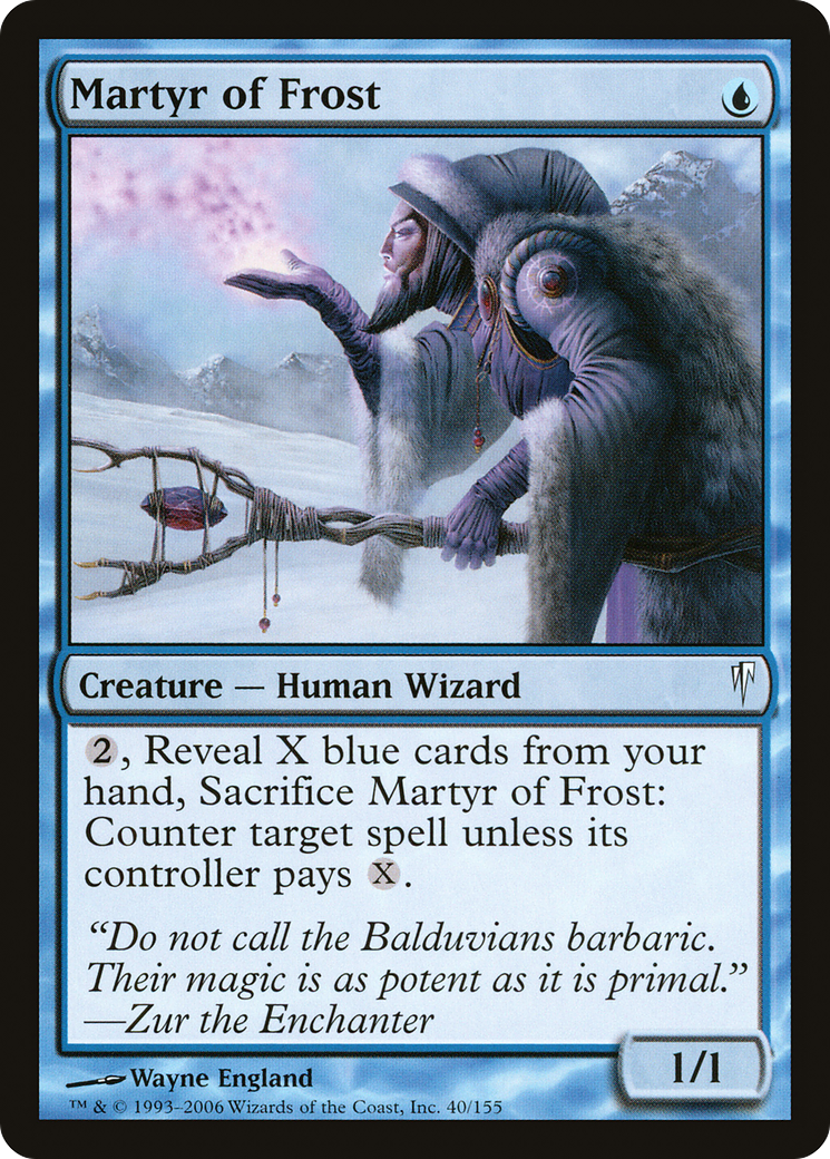 Martyr of Frost Card Image