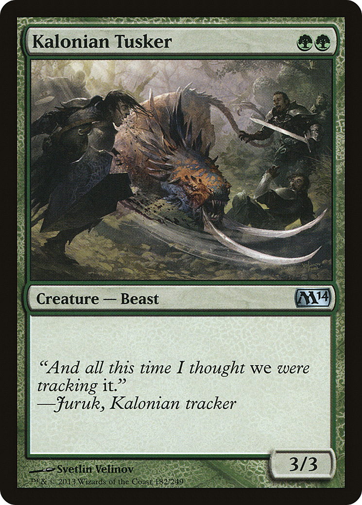 Kalonian Tusker Card Image