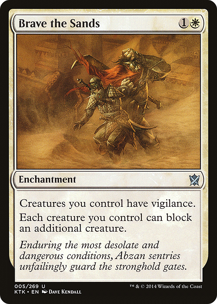 Brave the Sands Card Image