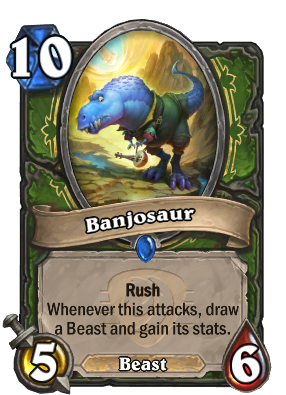 Banjosaur Card Image