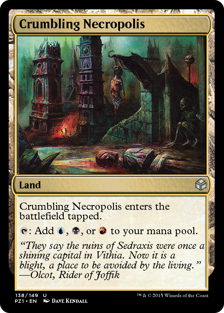 Crumbling Necropolis Card Image