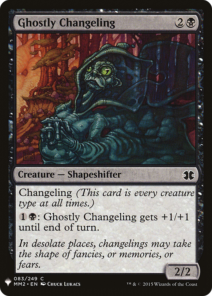 Ghostly Changeling Card Image