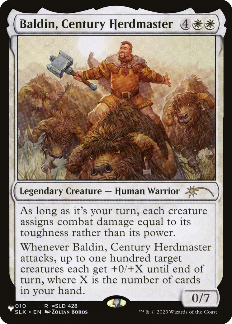Baldin, Century Herdmaster Card Image