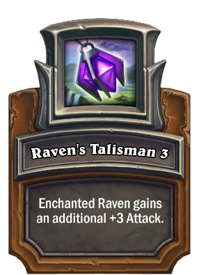 Raven's Talisman 3 Card Image