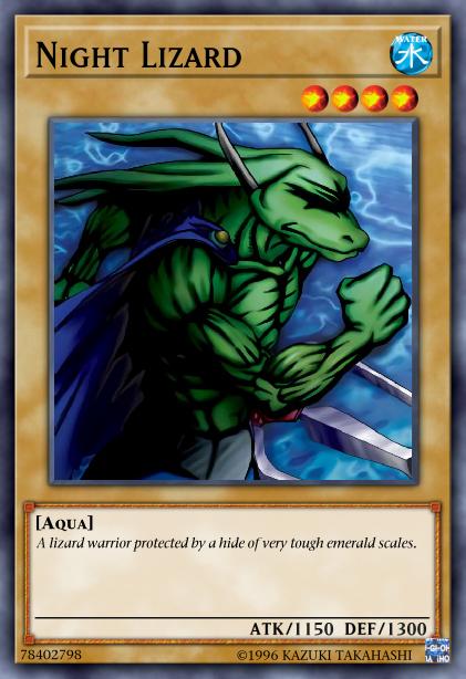 Night Lizard Card Image