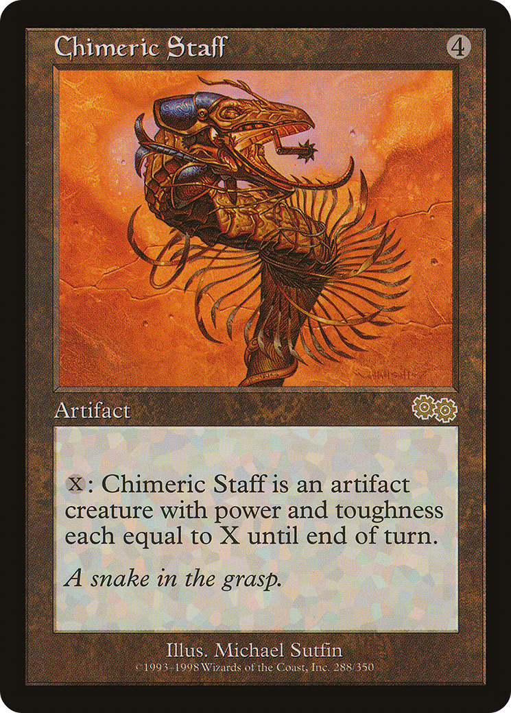 Chimeric Staff Card Image