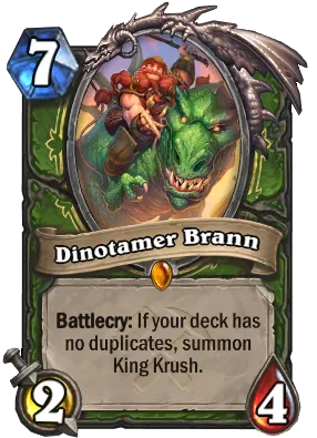 Dinotamer Brann Card Image