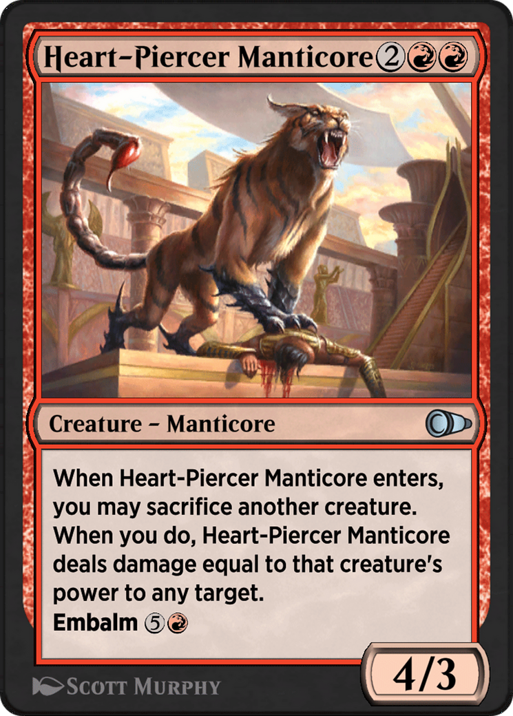 Heart-Piercer Manticore Card Image