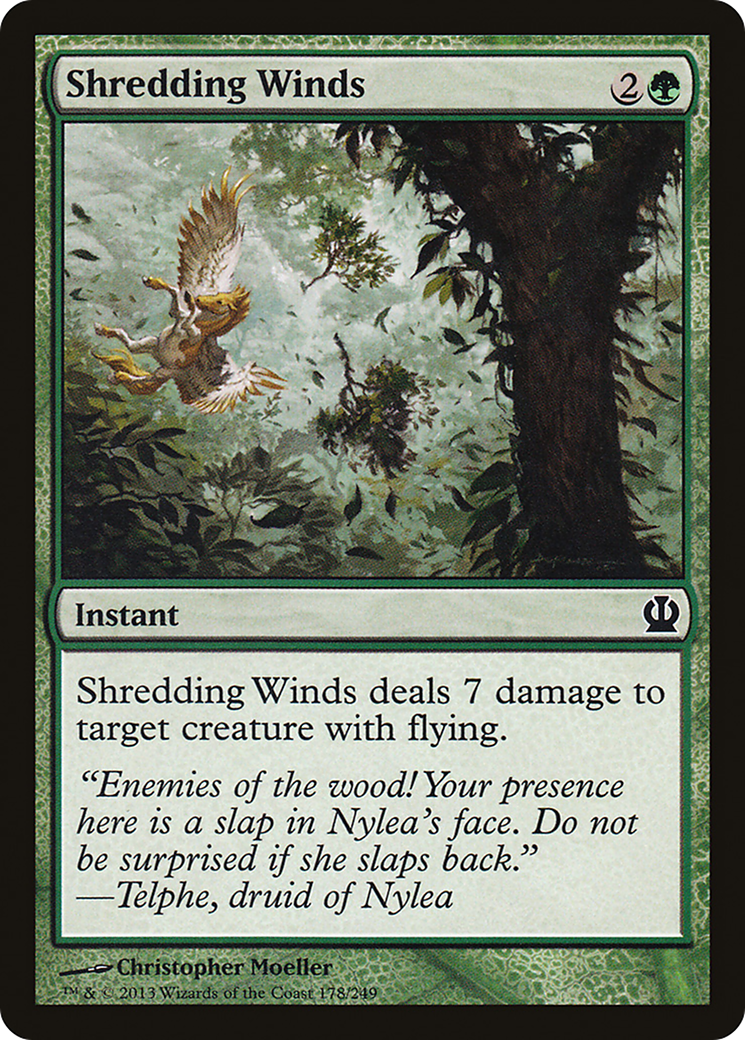 Shredding Winds Card Image