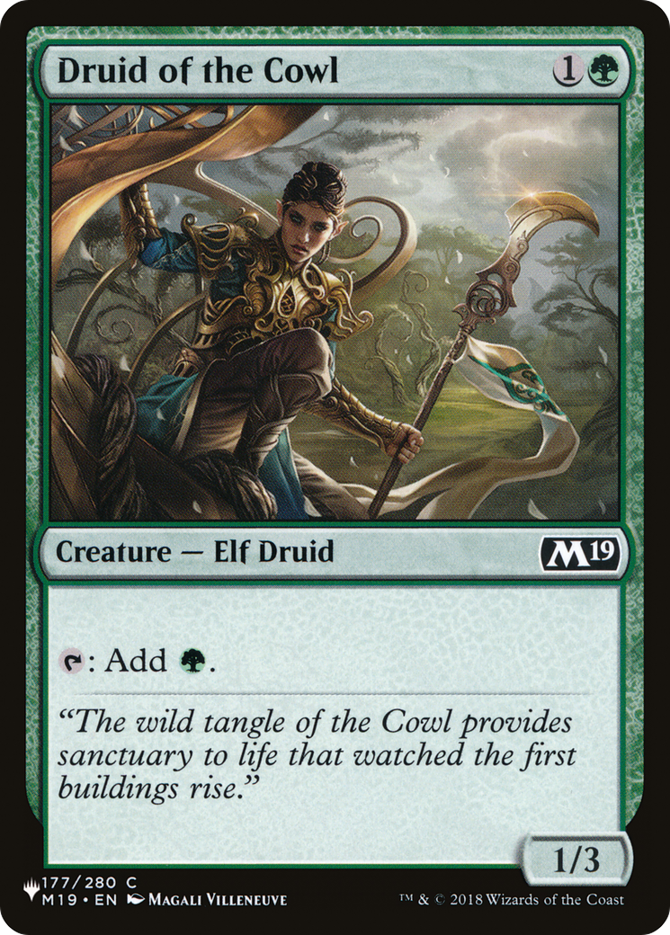 Druid of the Cowl Card Image
