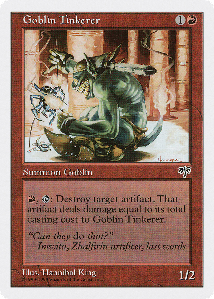 Goblin Tinkerer Card Image