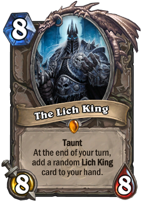 Lich King Card -billedet