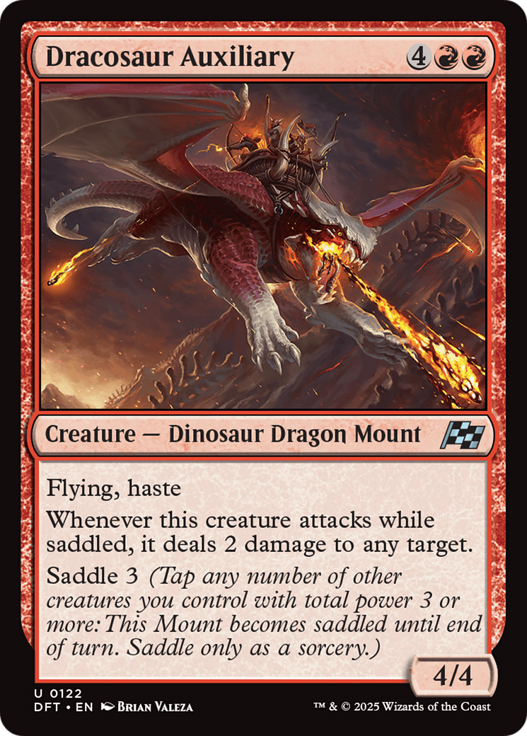 Dracosaur Auxiliary Card Image