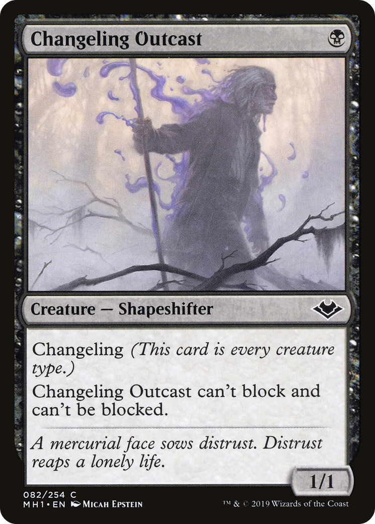 Changeling Outcast Card Image