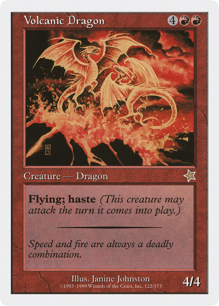 Volcanic Dragon Card Image