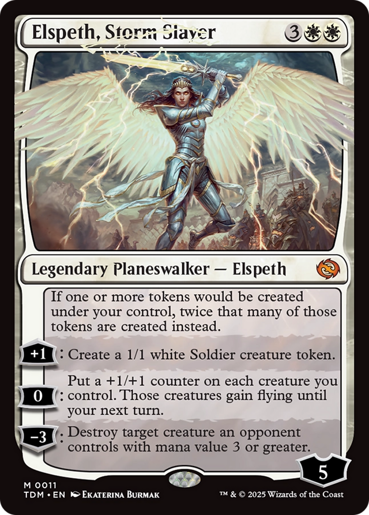 Elspeth, Storm Slayer Card Image