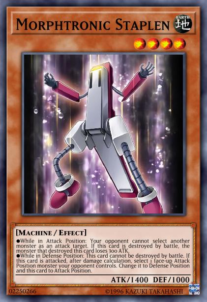 Morphtronic Staplen Card Image