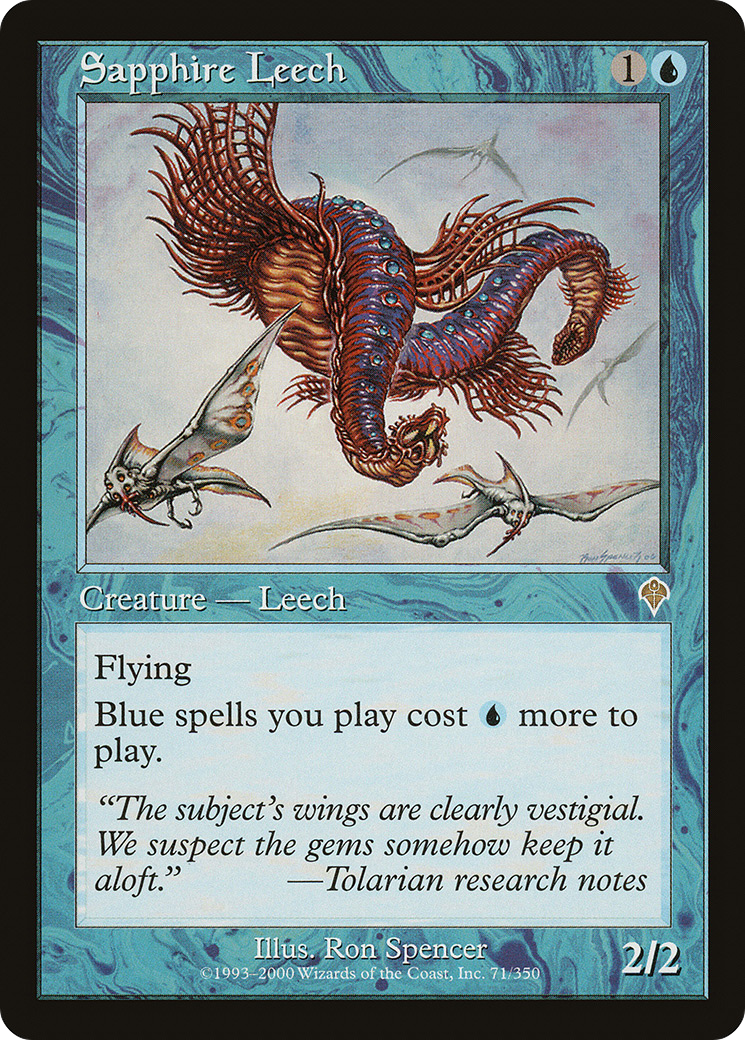 Sapphire Leech Card Image