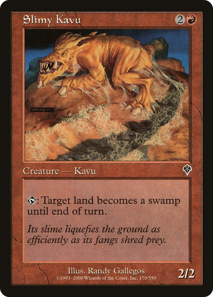 Slimy Kavu Card Image