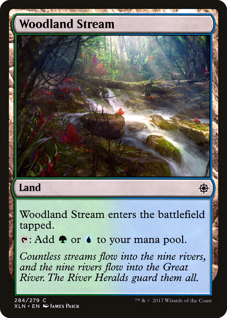 Woodland Stream Card Image