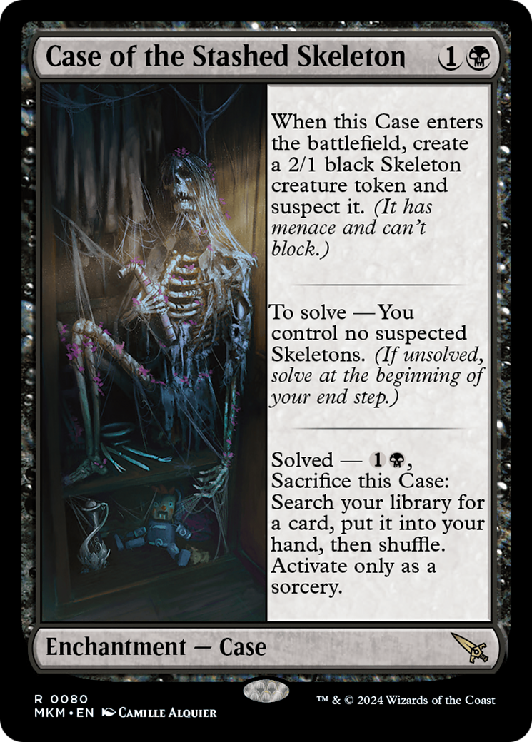 Case of the Stashed Skeleton Card Image