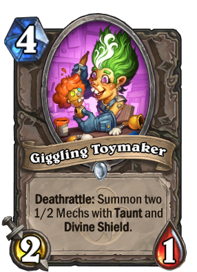 Giggling Toymaker Card Image