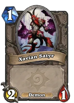 Xavian Satyr Card Image