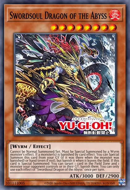 Swordsoul Dragon of the Abyss Card Image