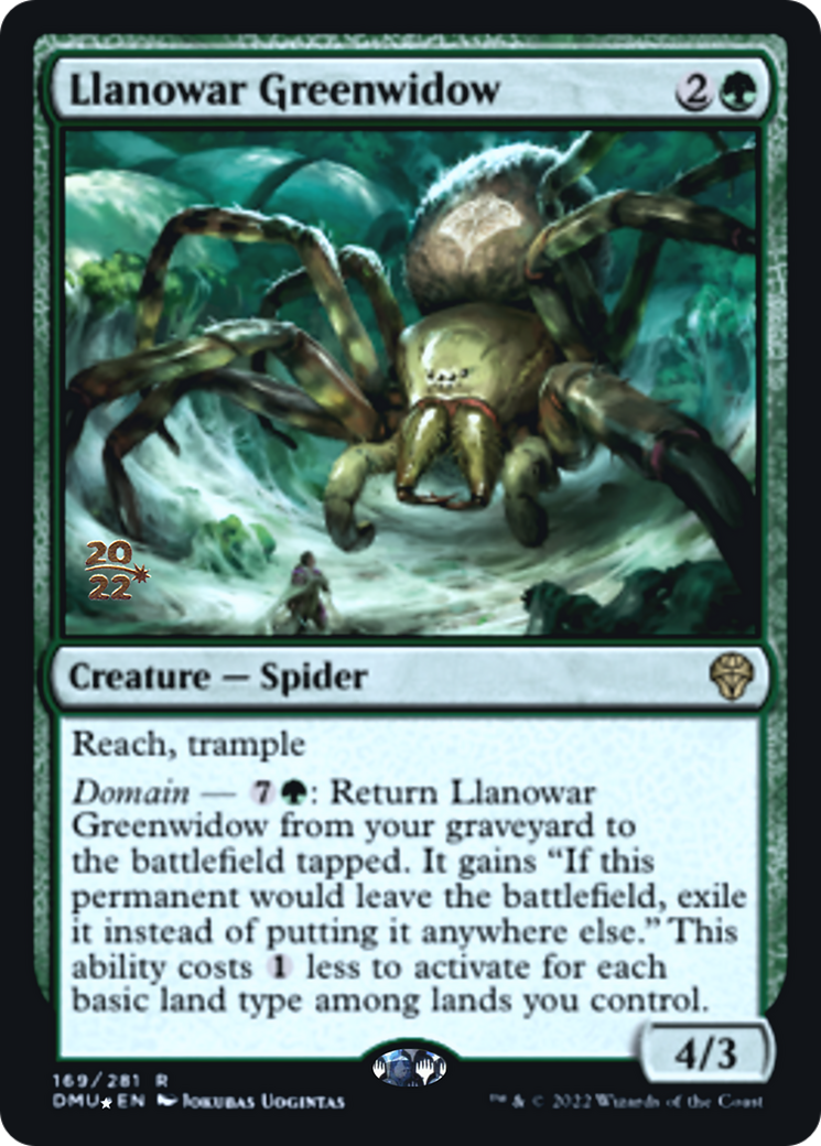 Llanowar Greenwidow Card Image