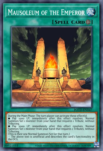 Mausoleum of the Emperor Card Image