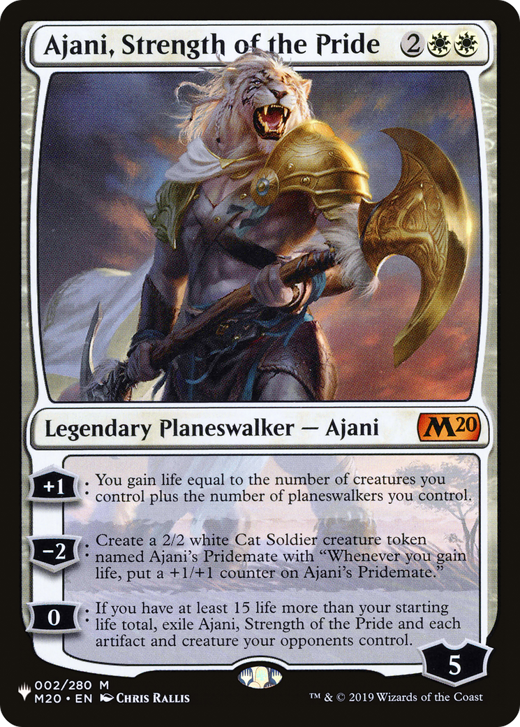 Ajani, Strength of the Pride Card Image