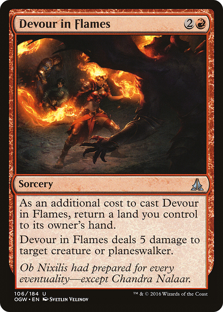 Devour in Flames Card Image