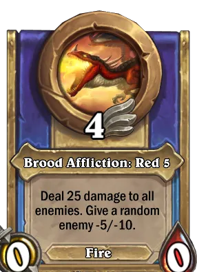 Brood Affliction: Red 5 Card Image