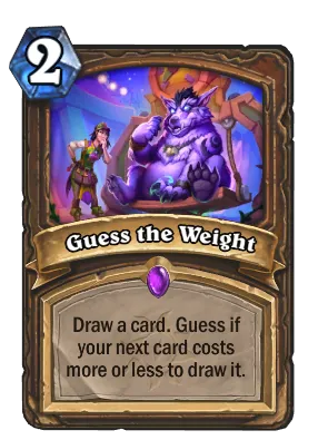 Guess the Weight Card Image