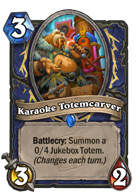 Karaoke Totemcarver Card Image