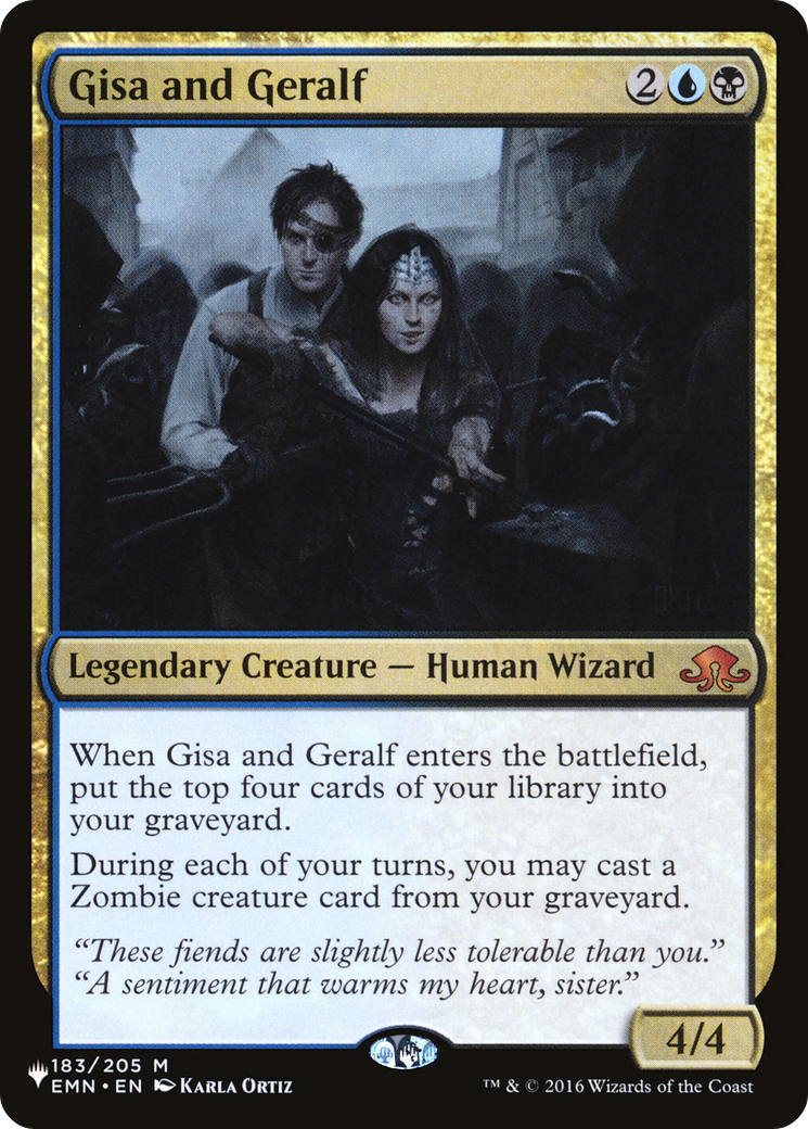 Gisa and Geralf Card Image