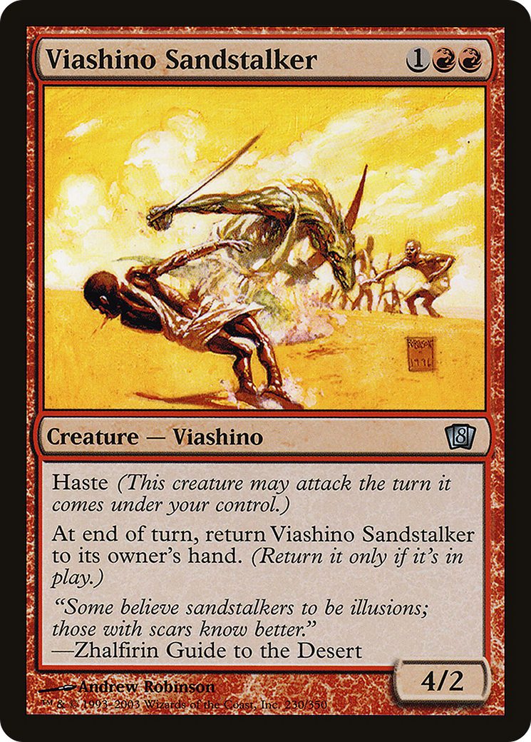 Viashino Sandstalker Card Image